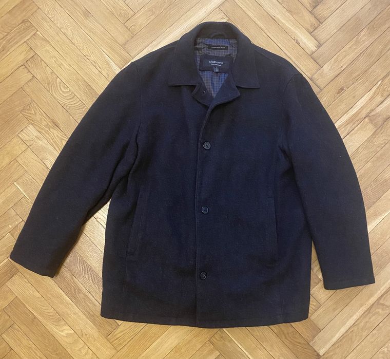 Чоловіче полупальто шерсть фірми Claiborne розмір L пальто куртка