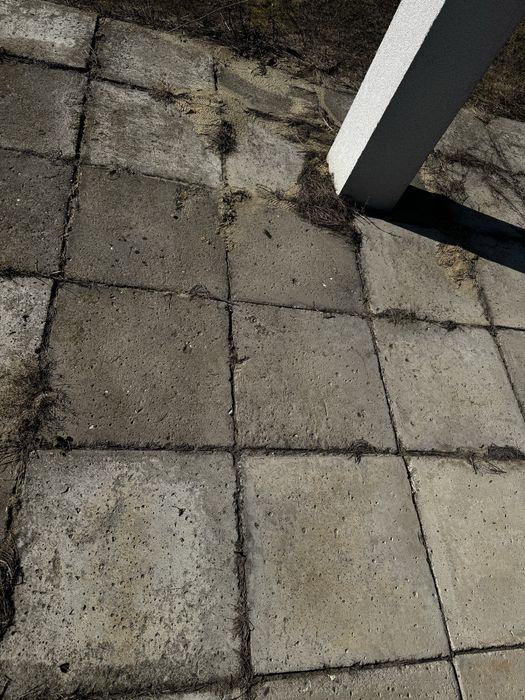 Plyta chodnikowa stara z tarasu