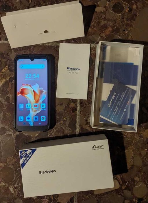 Smartfon Blackview BV5300 Plus 8/128GB Czarny