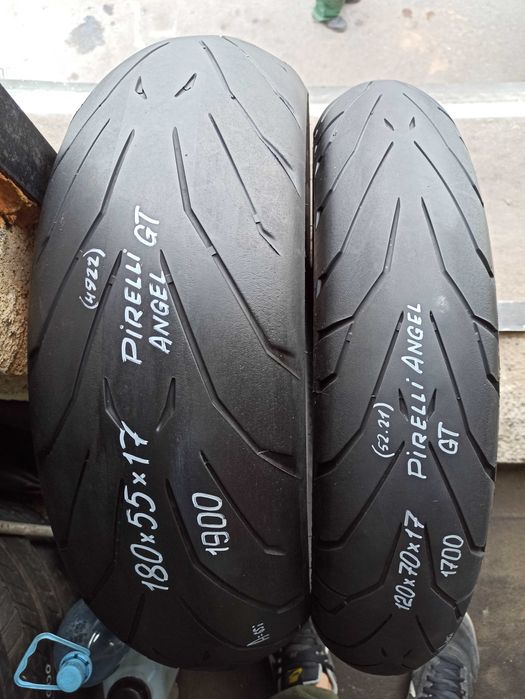 Мотошини комплект 120/70 + 180/ 55 R17