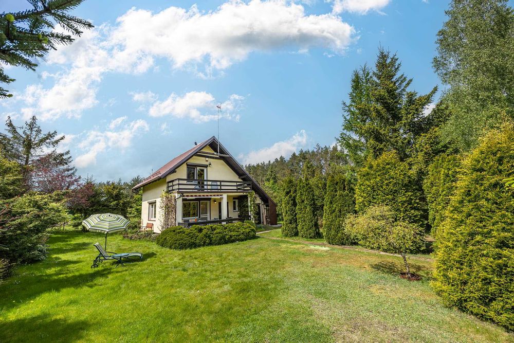 Bielawki domek - Kaszuby - jezioro Gowidlińskie