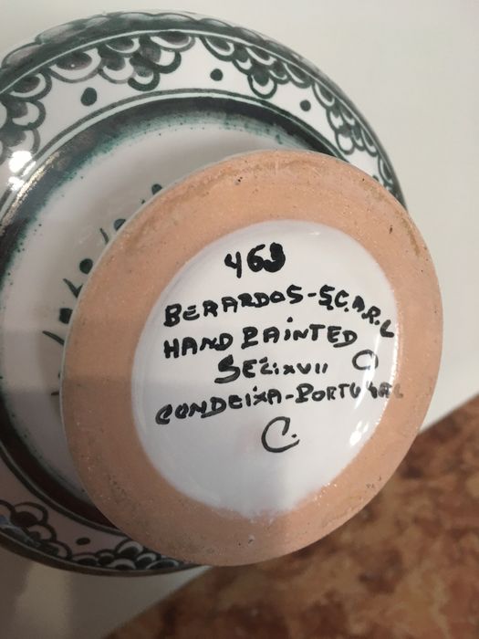 Peça decorativa pintada à mão de CONDEIXA         Negociavel