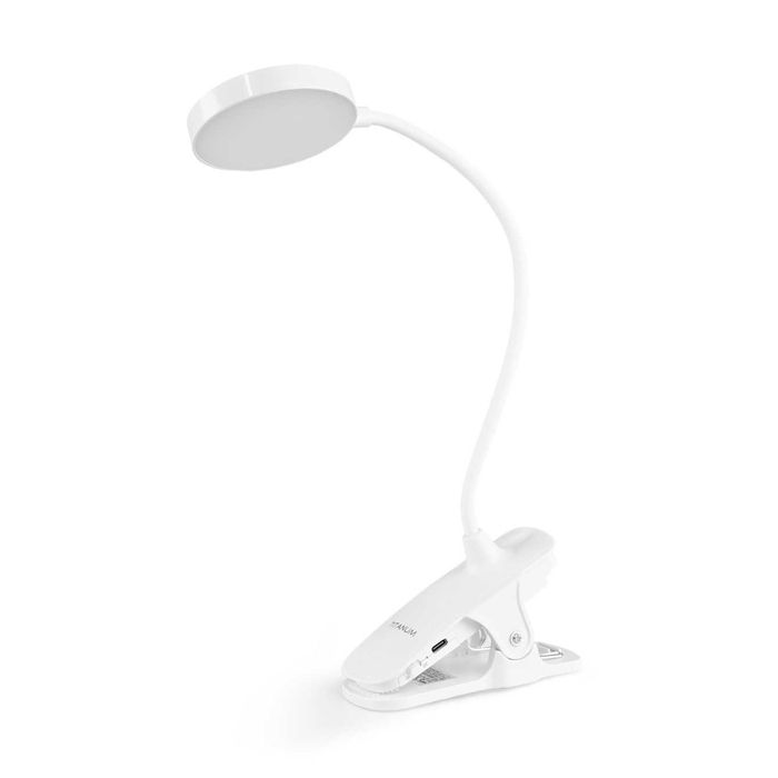 Акумуляторна, настільна LED лампа TITANUM TLTF-013W 7W з прищепкою