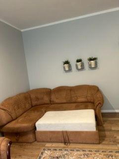 Narożnik z dwoma fotelami