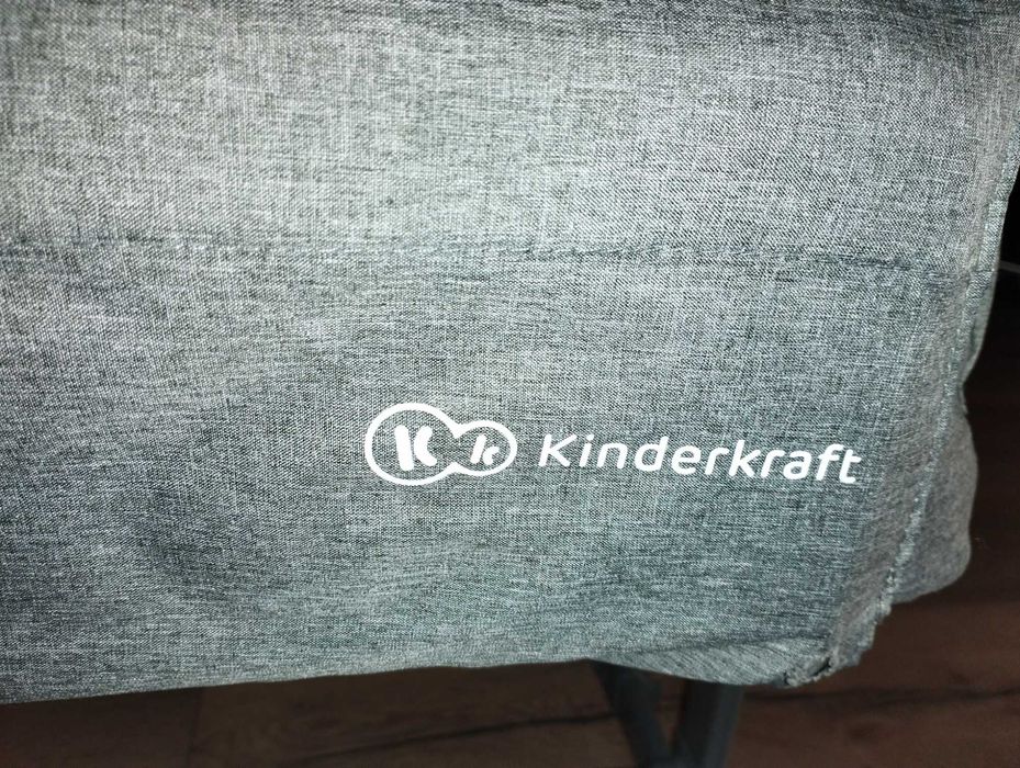 Łóżeczko dostawne, przenośne Kinderkraft Neste Up, szare