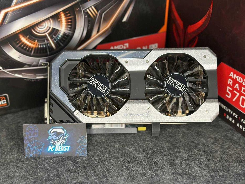 Palit GTX 1060 JetStream 6GB GDDR5 | МАГАЗИН | Гарантія 90 днів