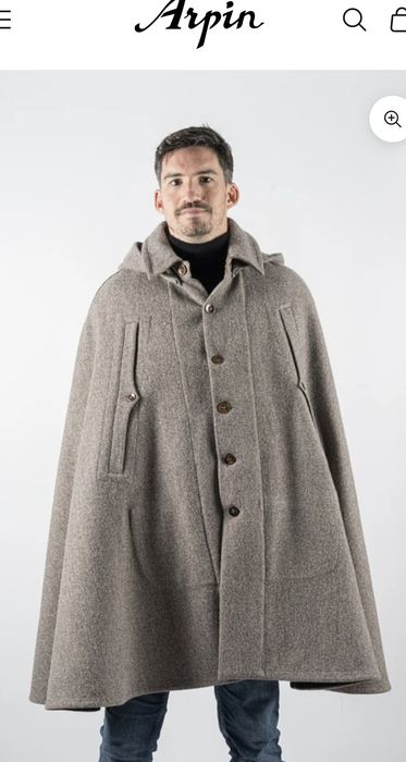 Пончо Накидка ARPIN Exclusive,альпака,охота рыбалка,туризм,50-52р.