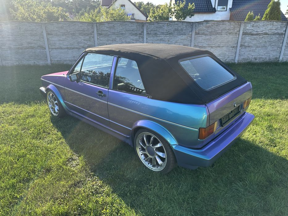 VW Golf I Karmann Cabrio 1.8 98KM 1990rok