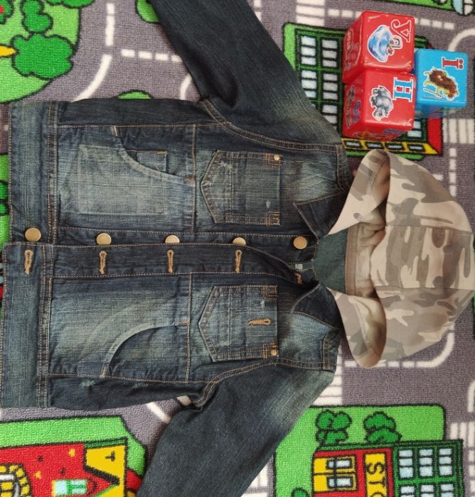 Джинсовая куртка ветровка Matalan 4-5р