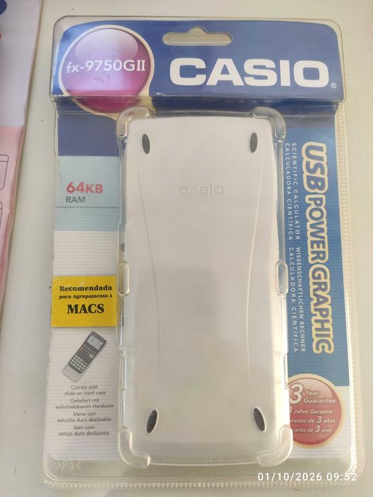 Calculadora Gráfica Casio fx-9750GII
