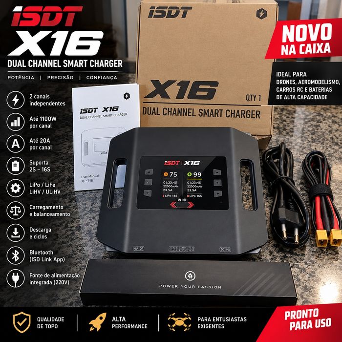 Carregador ISDT X16