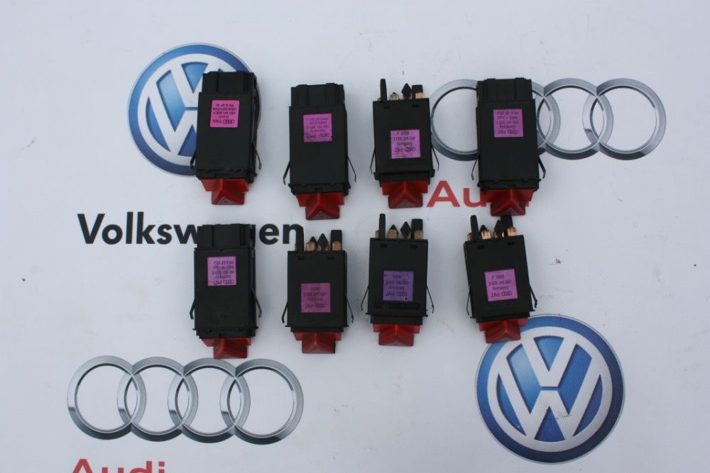 Кнопка аварийки, реле поворотов 7/9/10 пинов Audi A6 C5