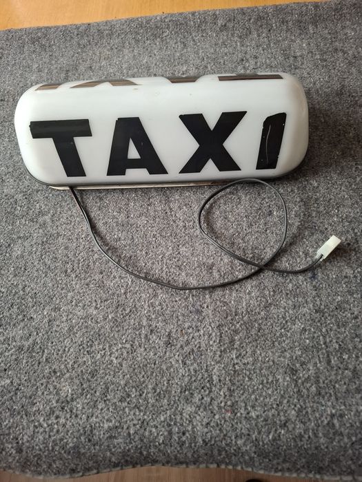 Lampa na magnes taxi