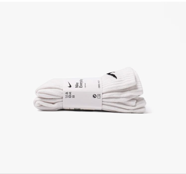 Шкарпетки унісекс Nike Everyday Ltwt Crew (3 пари, неутеплені)