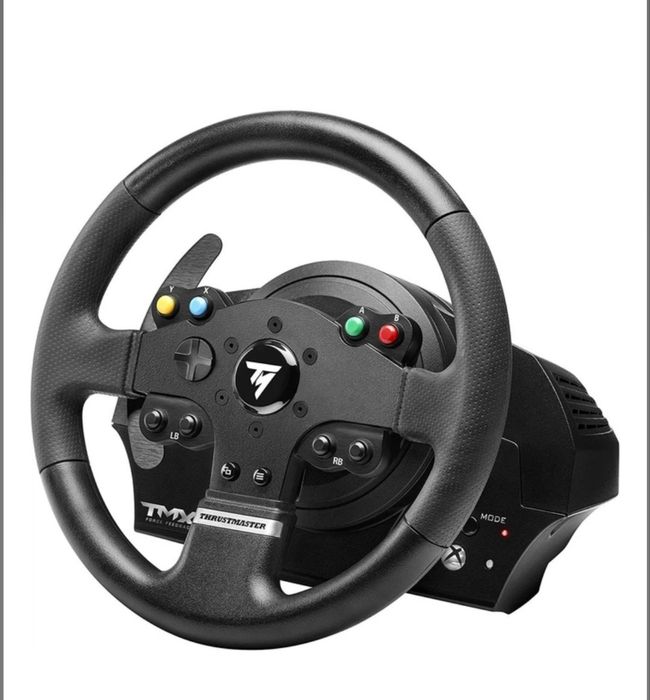 Это новый гоночный руль Thrustmaster для Xbox One и ПК: Thrustmaster TMX с обратной связью по усилию 900 °!