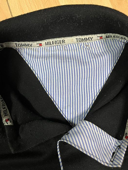 Polo preto Tommy Hilfiger