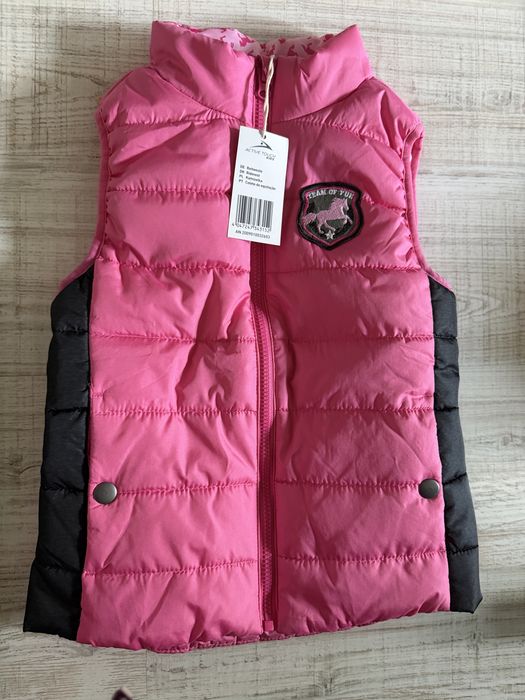 Nowa kamizelka rozowa 140 cm dziecieca super