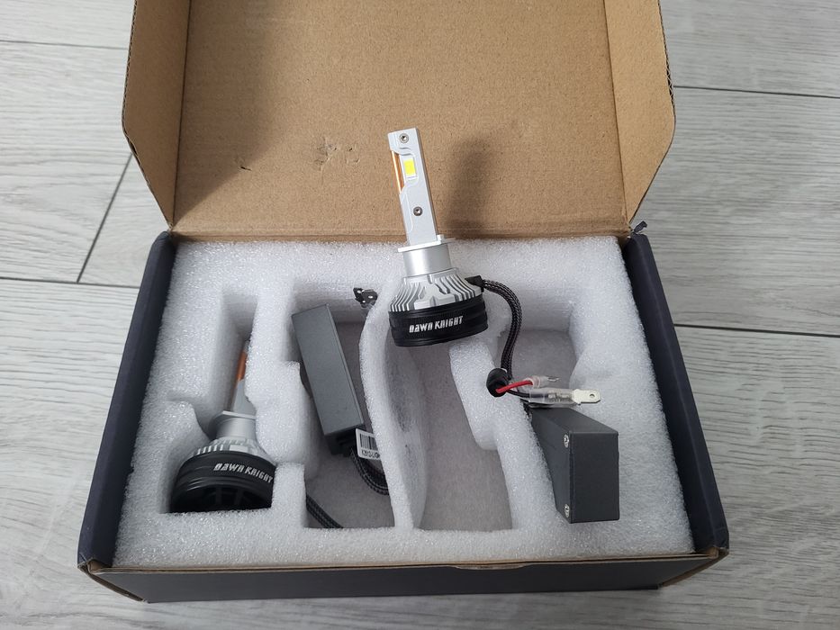 Dawnknight H1 6000k 150W Led линза лампа мощная