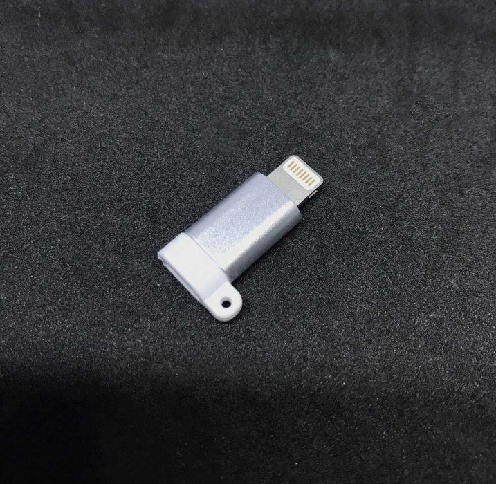 Porta-chaves Adaptador Micro USB para lightning (iPhone/iPad/iPod)