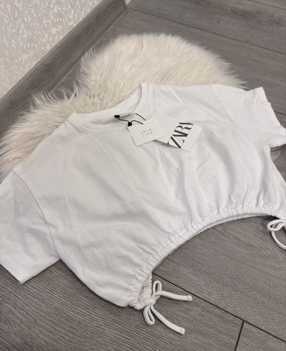 Футболка Zara біла