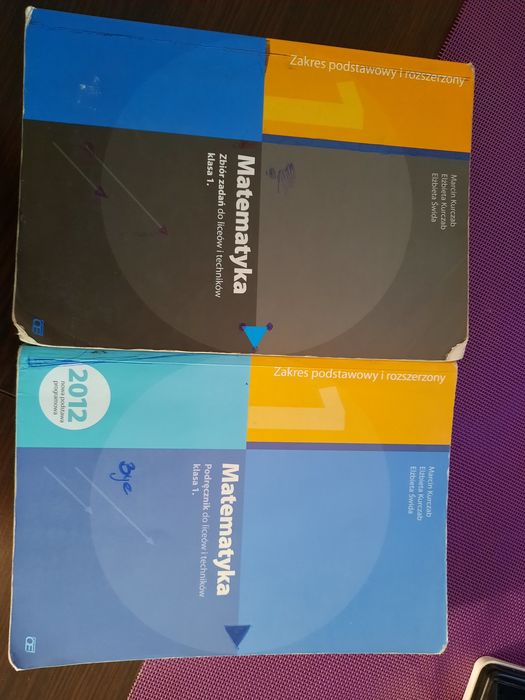 Matematyka zakres podstawowy i rozszeżony 1
