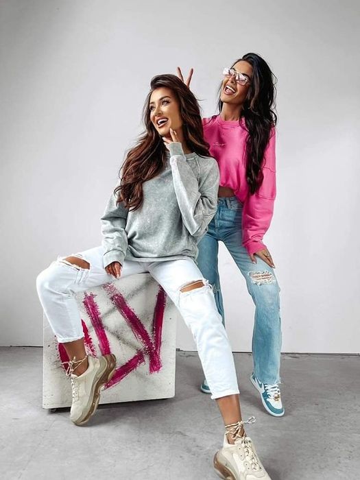 Bluza damska Olavoga Linda Uni różowa