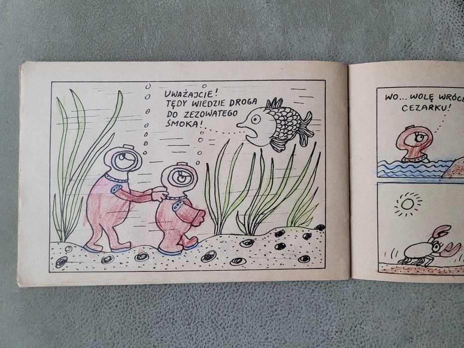 Komiks Gucio i Cezar ratują Felicję