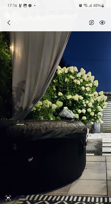 Jacuzzi ogrodowe dmuchane komplet