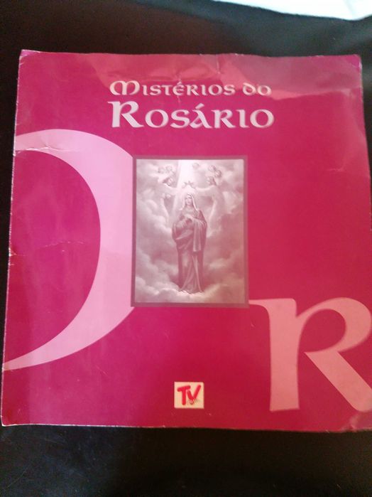 Coleção de 20 medalhas dos Mistérios do Rosário.