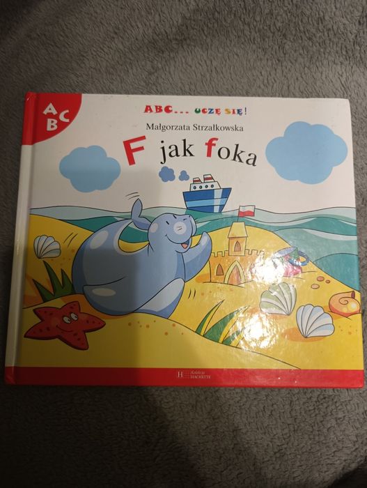 F jak foka książeczka