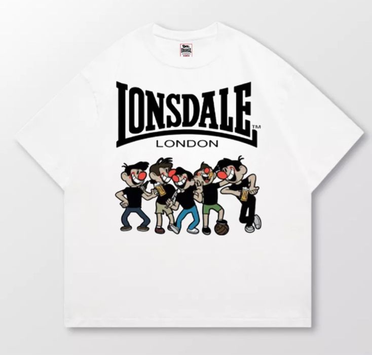 Футболки Lonsdale London Casual  Logo унисекс лонслдейл Новые модели