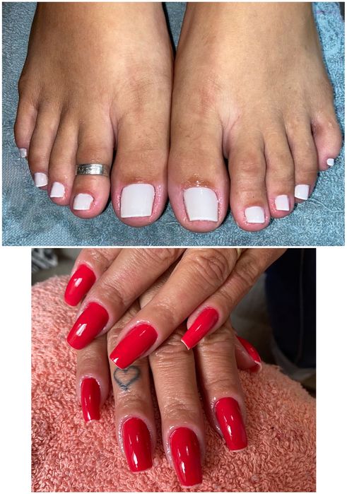 Manicure & pedicure