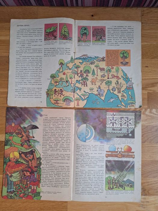 КОМПЛЕКТ дитячих книг Зелене диво землі, Погода на планеті