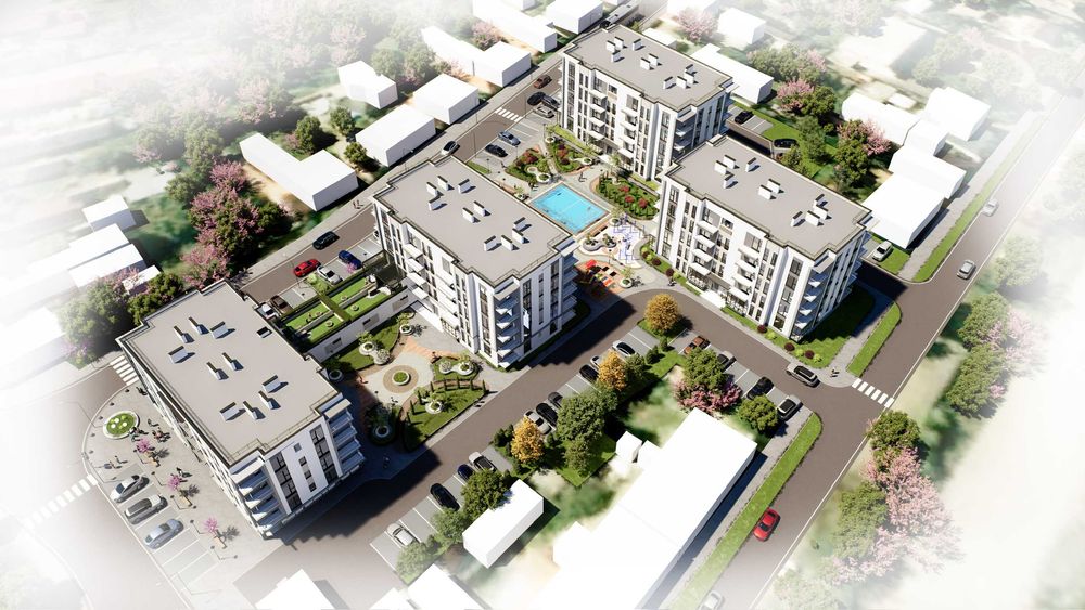 Однокімнатна квартира 41 м2 з балконом в новобудові ЖК "MISTO"