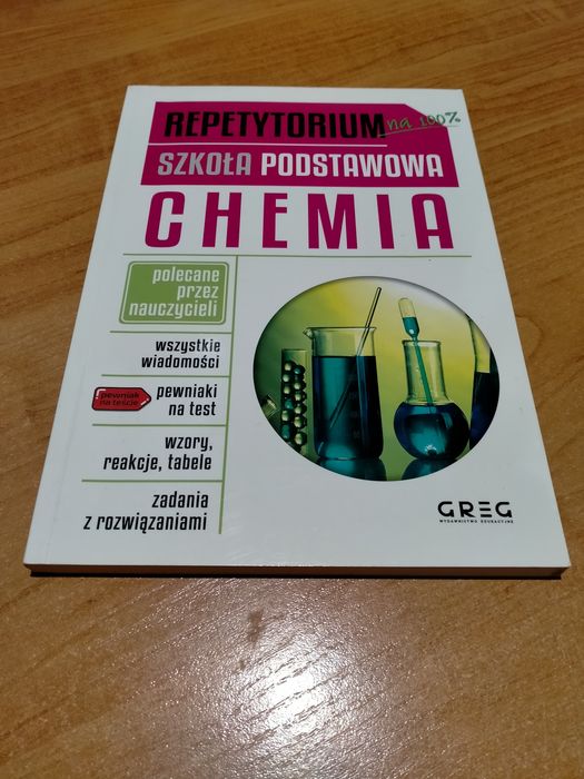 Ksiazka repetytorium chemia szkola podstawowa