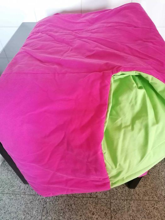 Abajur/ almofadas/ Edredão