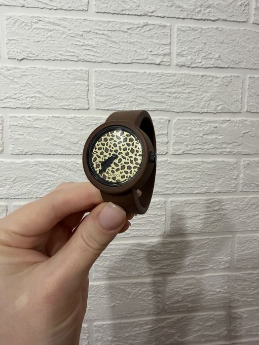 O’clock годиннник з леопардовим циферблатом S