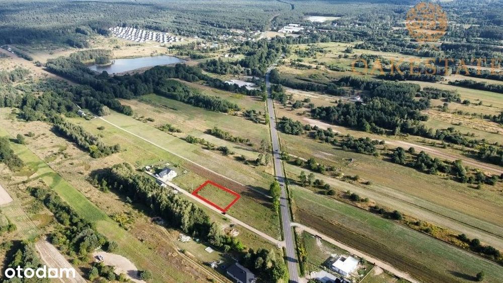 Działka budowlana 1515 m² - Suków - Widok 4