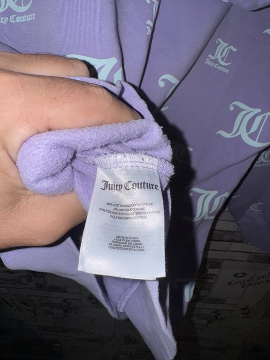 Худи Juicy Couture x ASOS oversized logo hoodie in lilac — zdjęcie 4