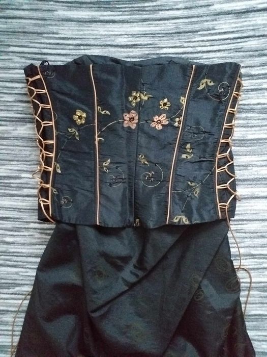 Suknia balowa spódnica+gorset