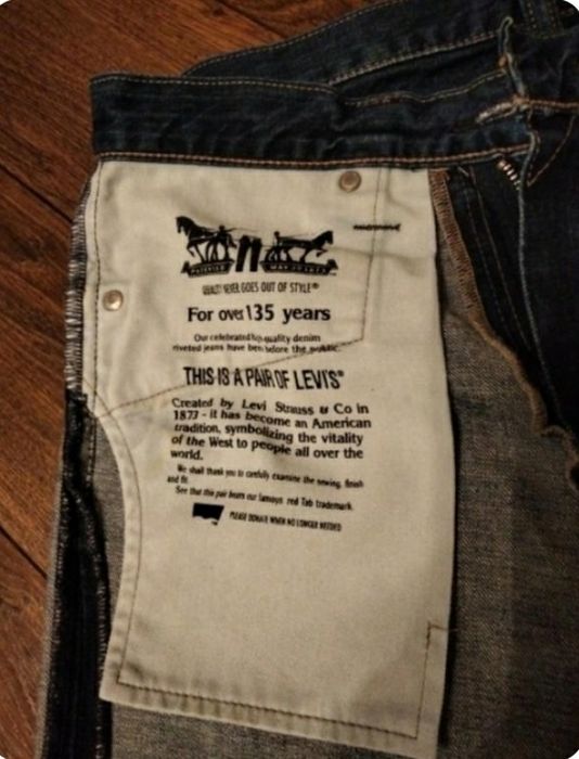 Джинсы Levis 504  . Оригинал