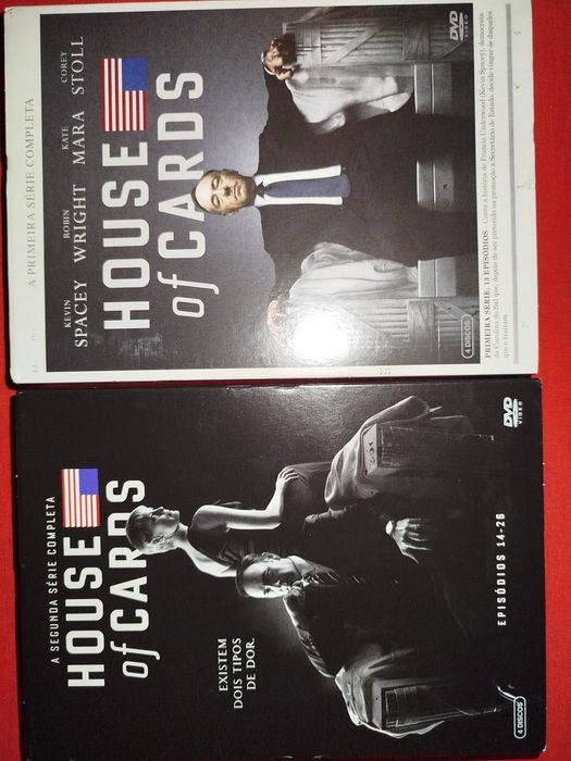 Série house of cards temporada 1 & 2