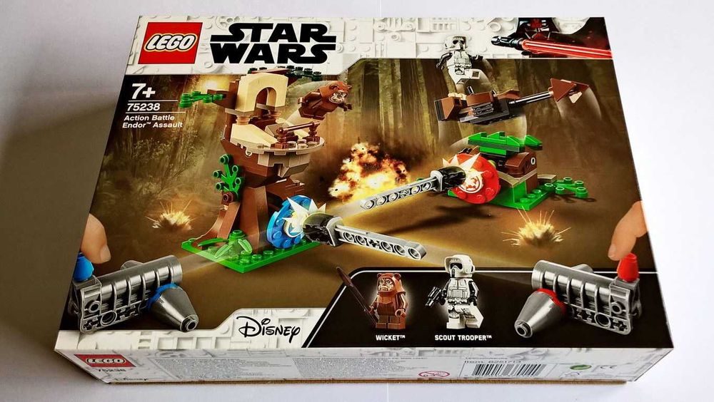 Lego Star Wars 75238 Action Battle Endor Assault selado