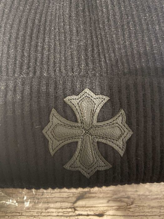 Czapka Chrome Hearts Beanie Zimowa Czarna