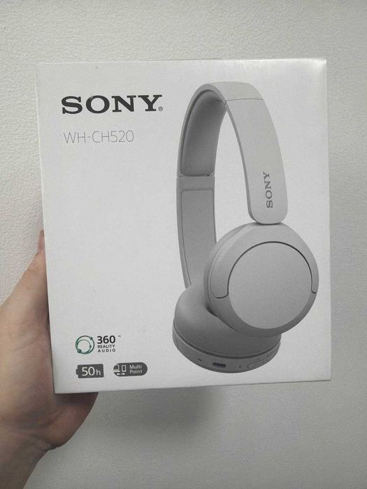 Bluetooth навушники Sony WH-CH520 (оригінал, нові)