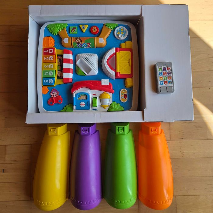 Stolik edukacyjny Fisher-Price stan doskonały