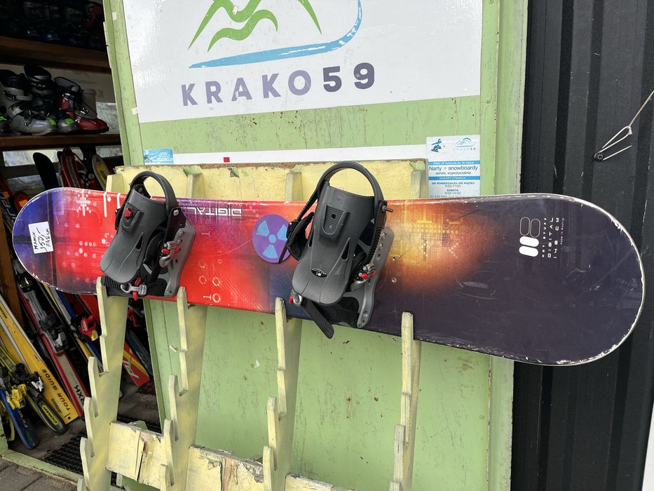 Deska snowboardowa Digital 148cm. Serwis Krako59