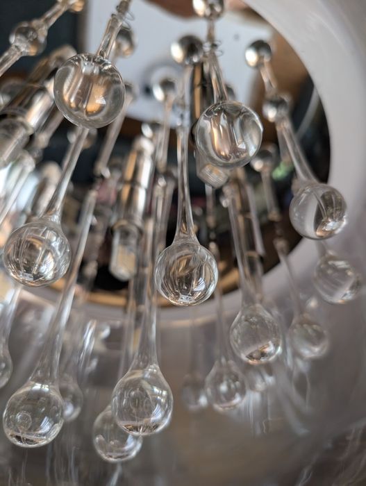 Lampa do salonu - kropelki - komplet 2szt