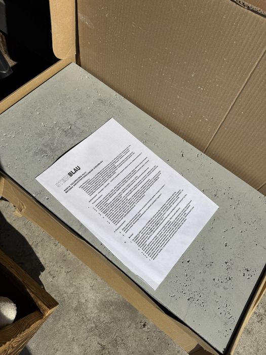 Beton architektoniczny Steinblau