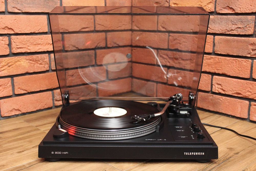 ‼️ *** Gramofon Telefunken S 800 Vintage * Direct Drive + Ortofon *** ‼️